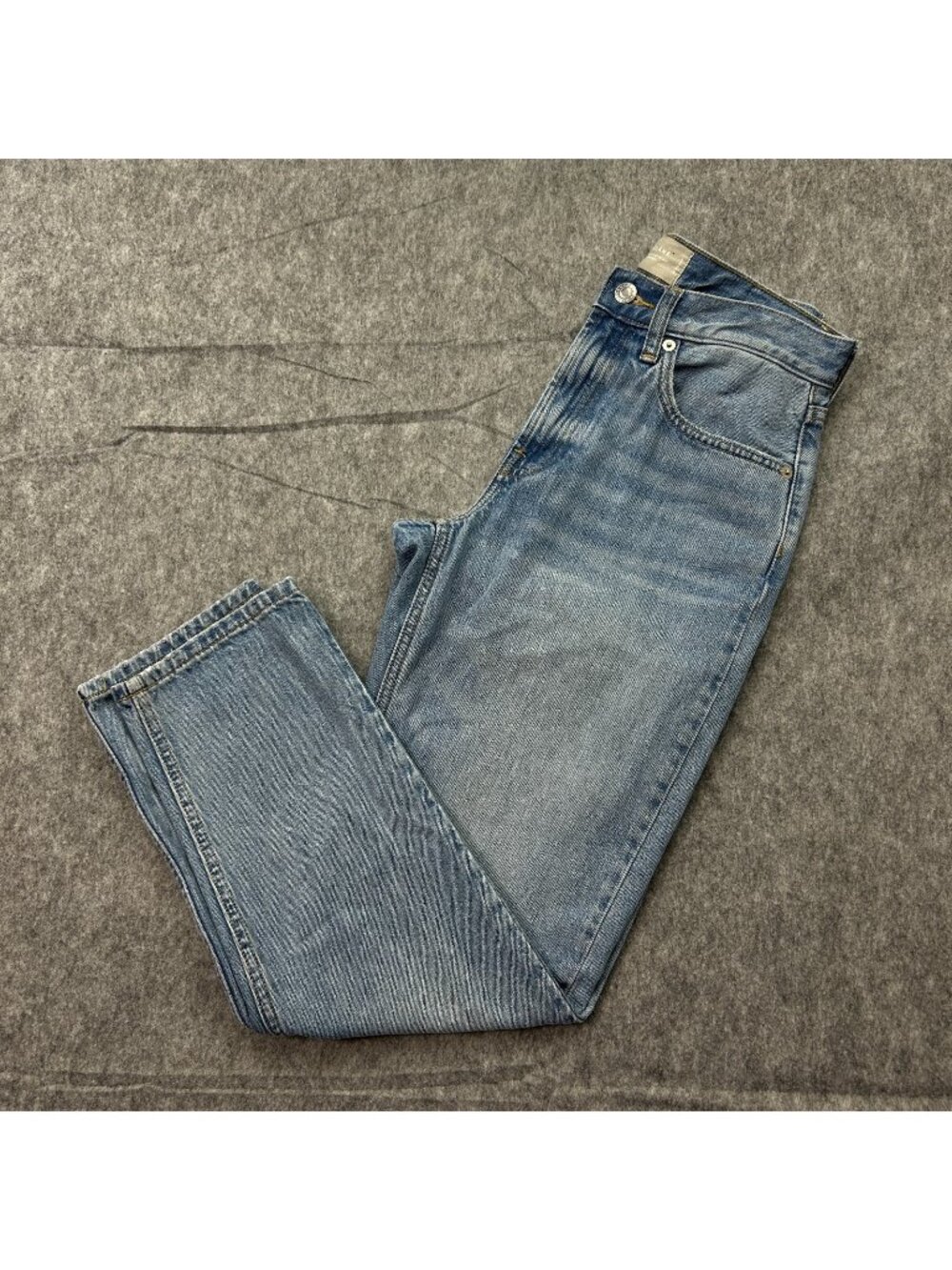 Everlane Super Soft Straight Leg Jeans Women's Size 26 Medium Wash Denim